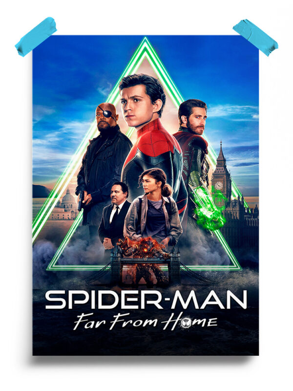 Spider-man Far From Home (2019) Poster