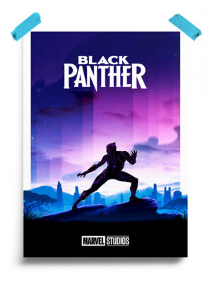 Black Panther (2018) Marvel Poster