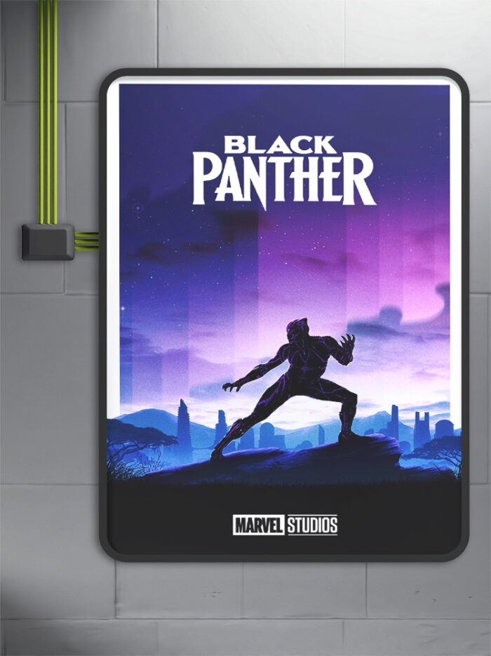 Black Panther (2018) Marvel Poster