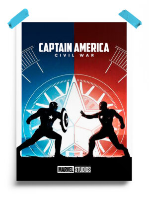 Captain America Civil War (2017) Poster