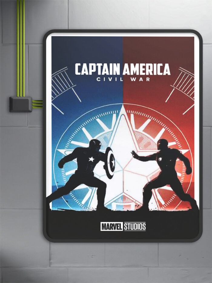 Captain America Civil War (2017) Poster
