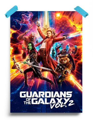 Guardians Of The Galaxy Vol. 2 (2017) Marvel Poster