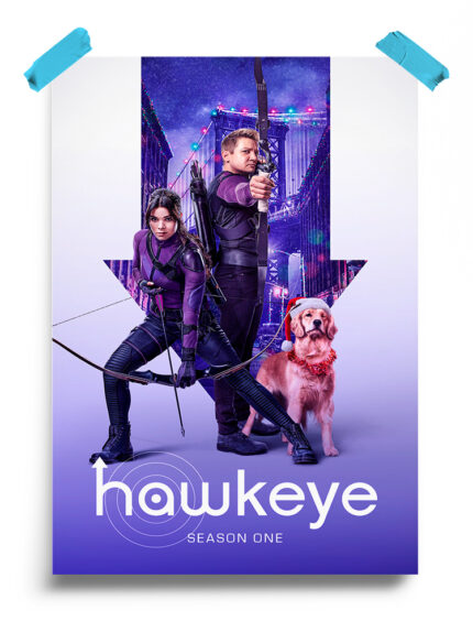 Hawkeye (2021) Season 1 Marvel Poster