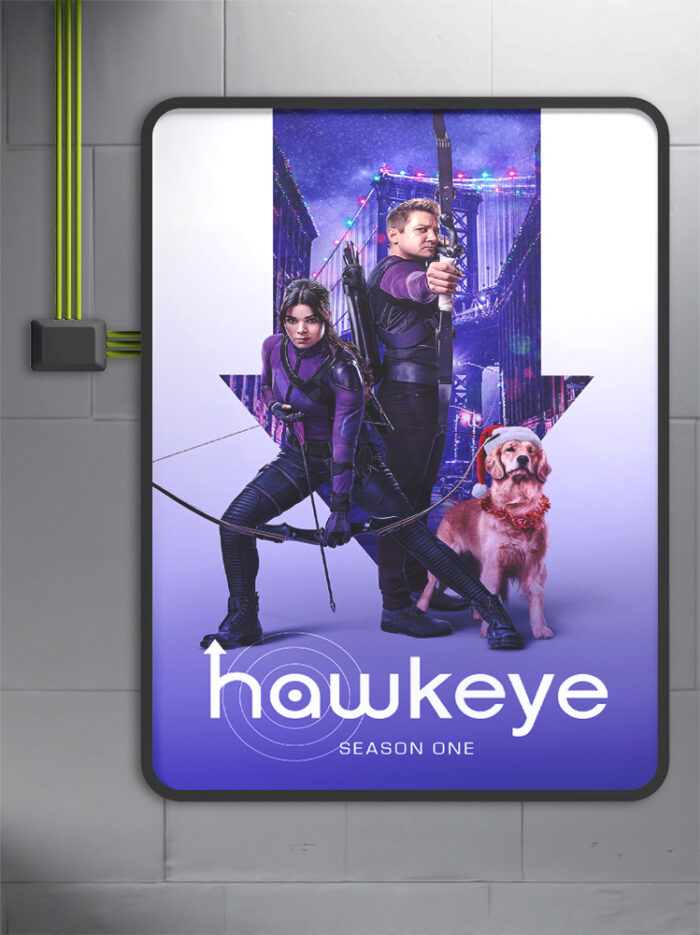 Hawkeye (2021) Season 1 Marvel Poster
