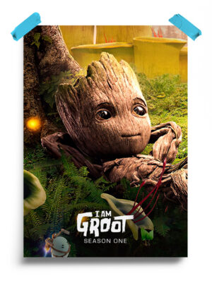 I Am Groot (2022) Season 1 Marvel Poster