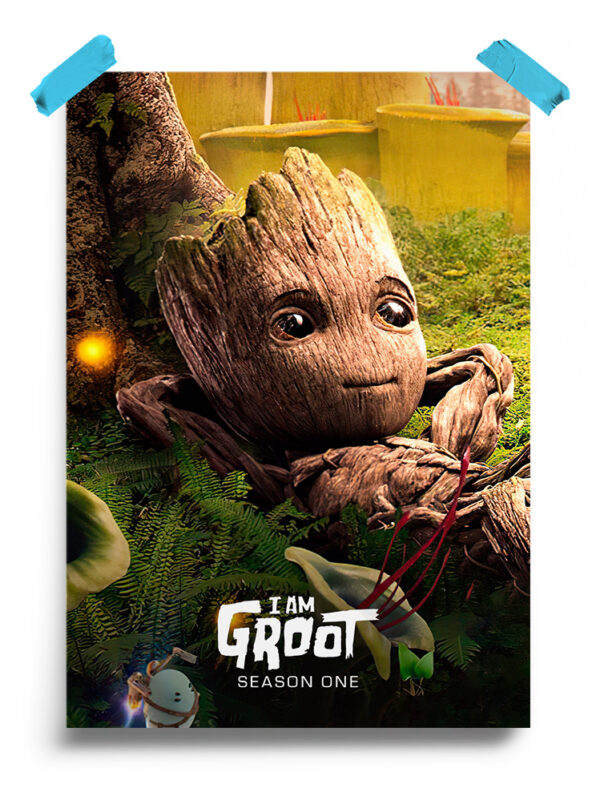 I Am Groot (2022) Season 1 Marvel Poster