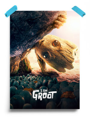 I Am Groot (2022) Marvel Poster