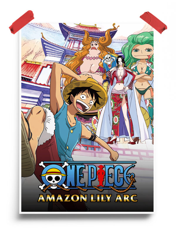 One Piece Amazon Lily Arc Anime Poster