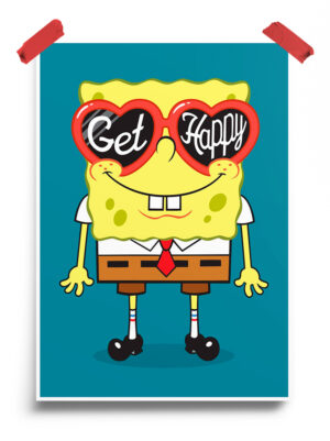 Get Happy Spongebob Poster (copy)