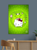 Taurus Hello Kitty Zodiac Poster