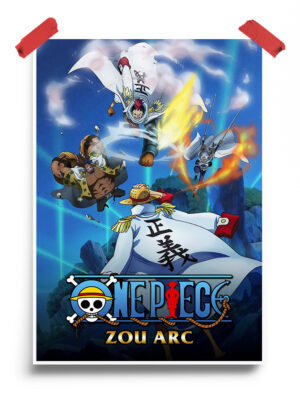 One Piece Zou Arc Anime Poster