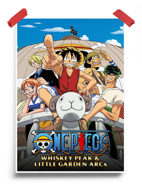 One Piece Whiskey Peak Arc Anime Poster