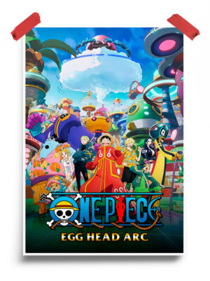 One Piece Egg Head Arc Anime Poster