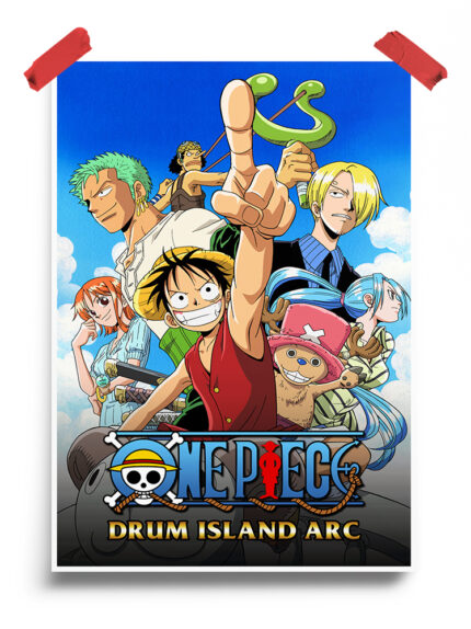 One Piece Drum Island Arc Anime Poster