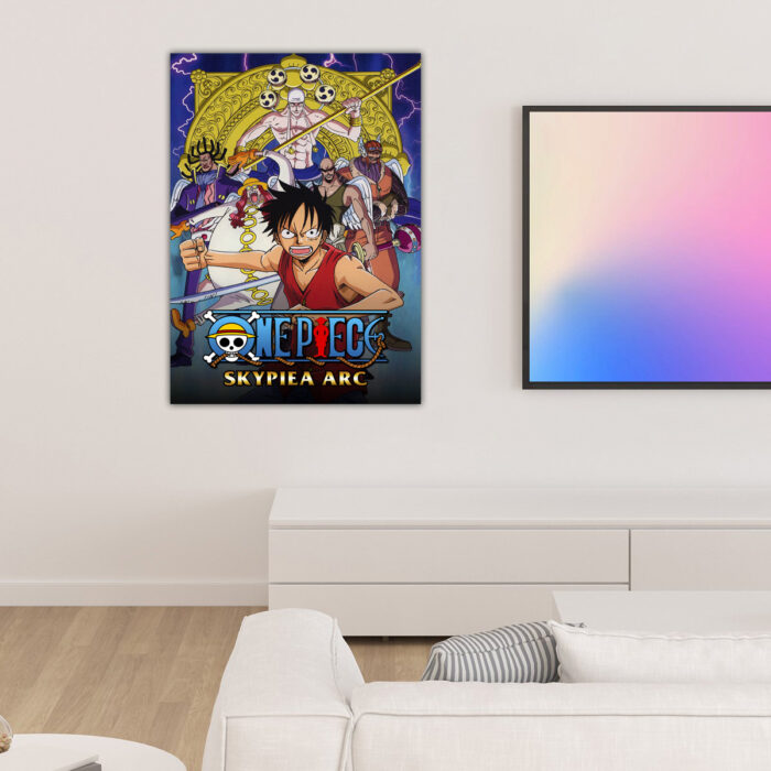 One Piece Dress Rosa Arc Anime Poster