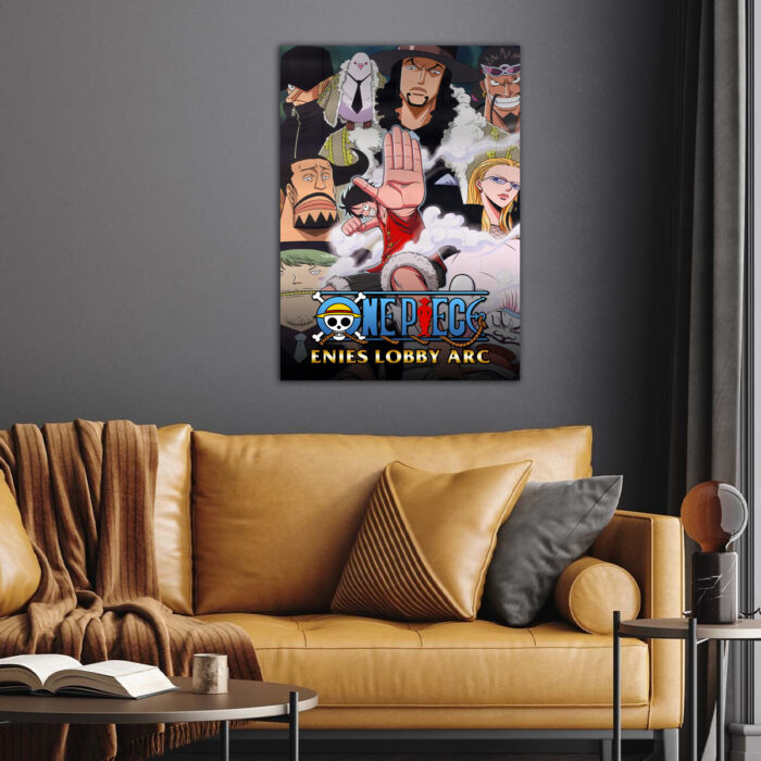 One Piece Enis Lobby Arc Anime Poster (copy)