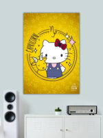 Capricorn Hello Kitty Zodiac Poster