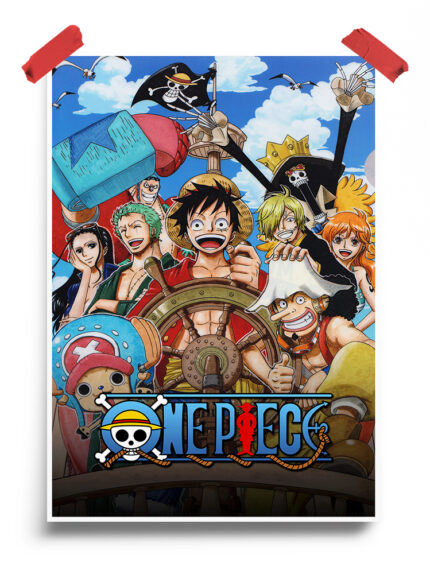 One Piece Enis Lobby Arc Anime Poster
