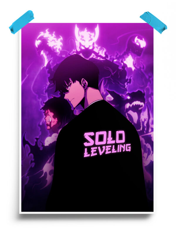 Solo Levelling-shadow Soldiers Metal Poster