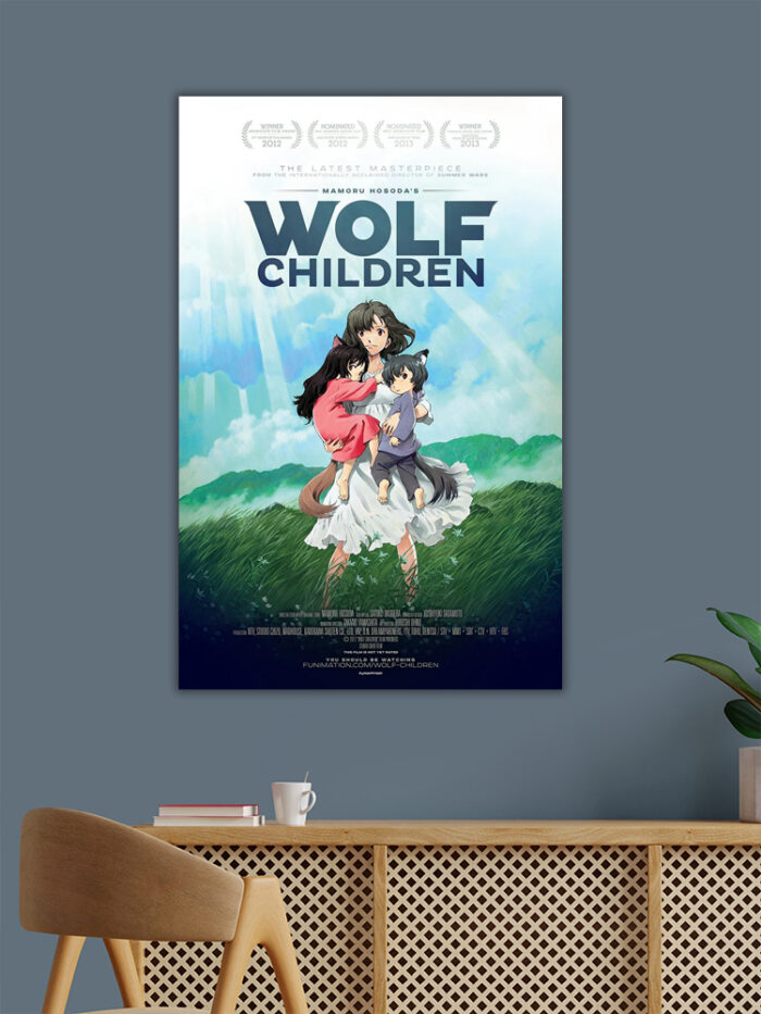 Wolf Children Poster