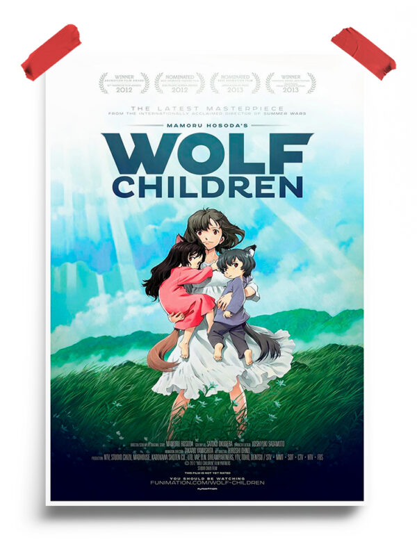 Wolf Children Poster