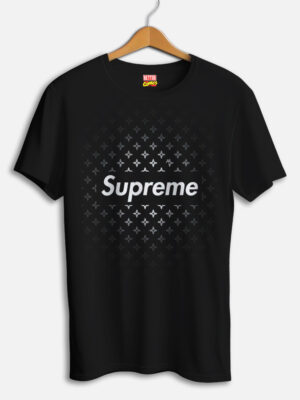 Black Supreme With Symbols T-shirt