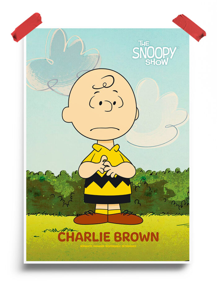 Charlie Brown Peanuts Poster