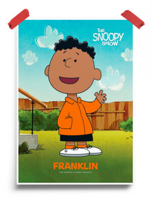Franklin Snoopy Show Peanuts Poster