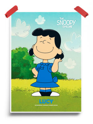 Lucy Snoopy Show Peanuts Poster