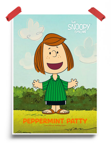 Patty Snoopy Show Peanuts Poster