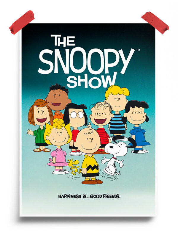 The Snoopy Show Group Peanuts Poster