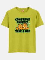 Conserve Energy Take a Nap Garfield T-shirt