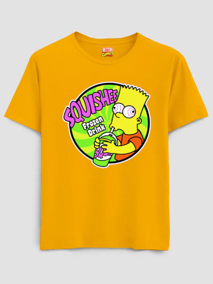 Frozen Drink Bart Simpson T-shirt