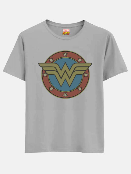 Womens Classic Wonder Woman Logo Hoodie