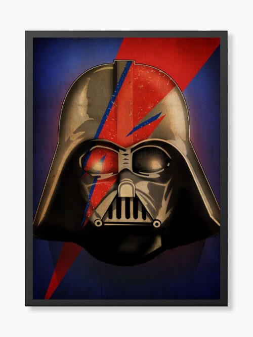 Galactic Icon Darth Vader Ziggy Star Wars Poster