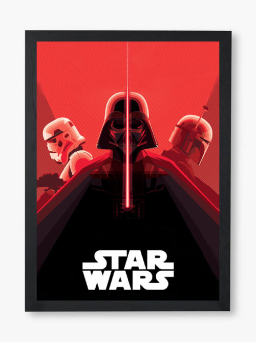 Darth Vader Leads the Empire Star Wars Poster
