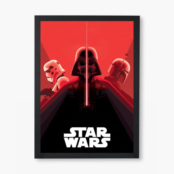 Darth Vader Leads the Empire Star Wars Poster