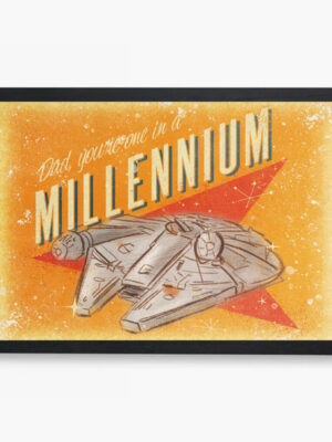 Galactic Hero One in a Millennium Dad Poster