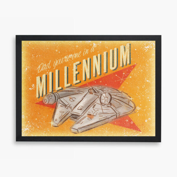Galactic Hero One in a Millennium Dad Poster