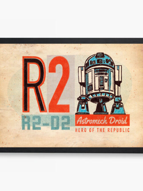 Galactic Classic Astromech Droid Poster