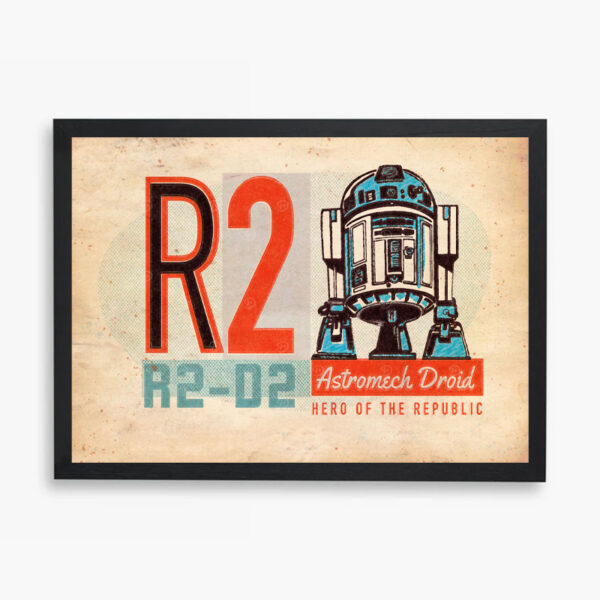 Galactic Classic Astromech Droid Poster