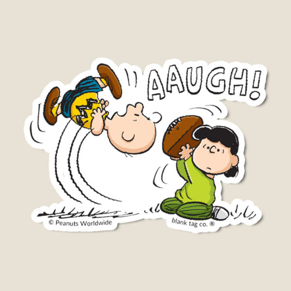 Lucy’s Football Trick Peanuts Sticker Lucy’s Football Trick Peanuts Sticker