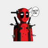 Totally Not Okay Deadpool Edition Sticker