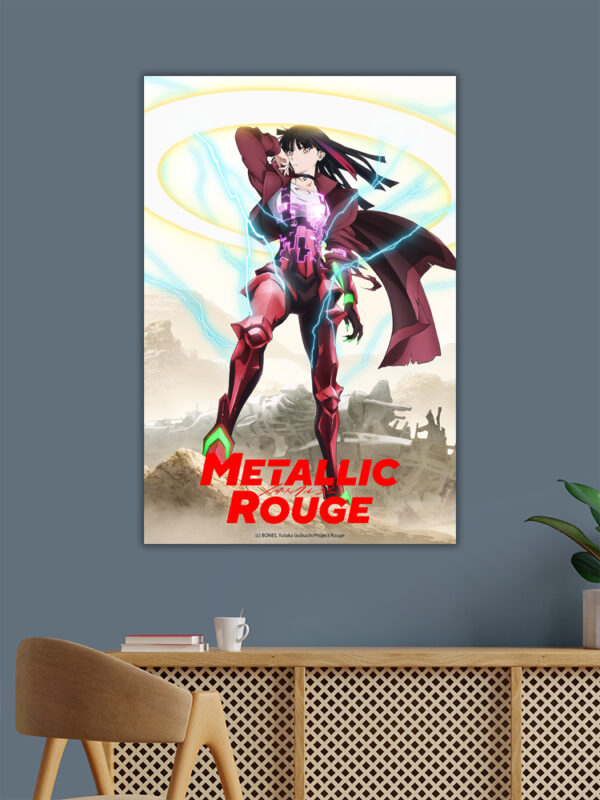 Metallic Rouge Poster