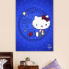 Pisces Hello Kitty Zodiac Poster