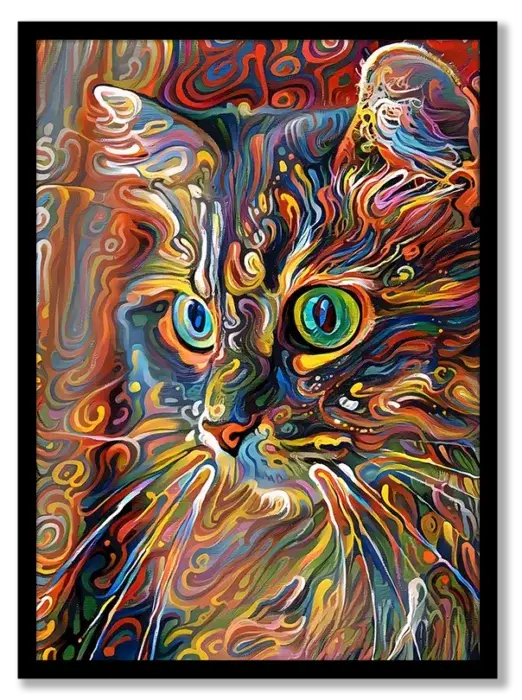 1-1-1-scaled-1.webp Abstract Cat Poster