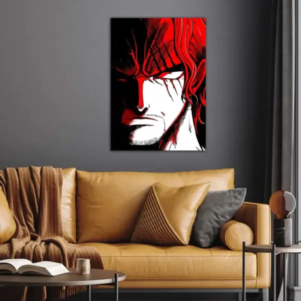 One Piece | Red Haired Shanks anime Poster