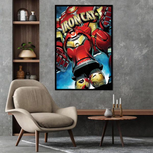 Iron Cat - Marvel Comic Poster