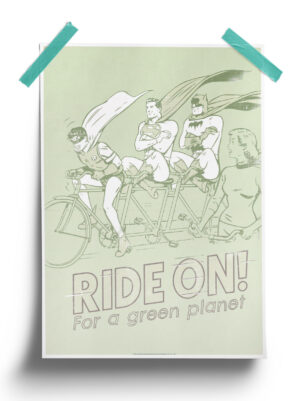 DC Comics : Superman Ride On Poster