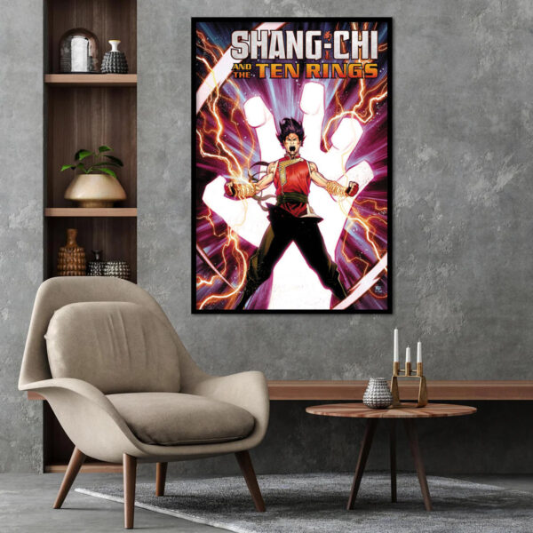 ShangChi and the Ten Rings - Marvel Comic Poster